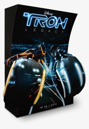 Curved & Layered Theatrical Standee - Standee Cinema Tron