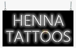 Henna Tattoos Neon Sign - Waxing Neon Sign
