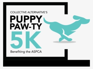 Collective Alternative's Puppy Paw-ty 5k - Graphic Design