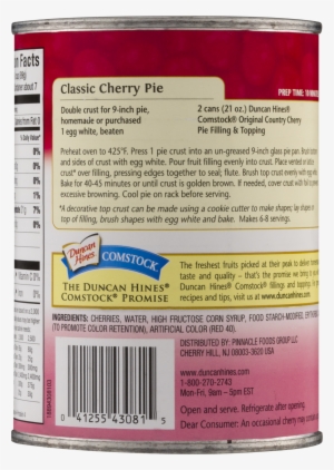 Comstock Original Country Cherry Pie Filling Or Topping,