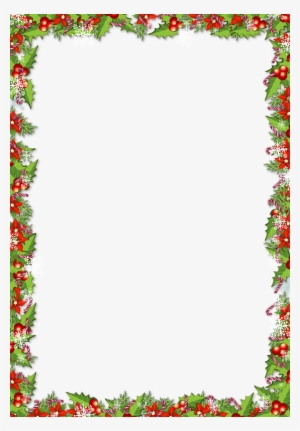 Christmas Word Doc Background Transparent PNG - 889x1280 - Free ...