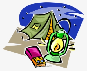 Camping Gear Royalty Free Vector Clip Art Illustration - Illustration