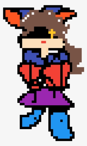 Neko Girl Fell - Cartoon
