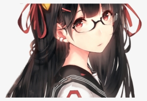 Anime Girl Render Neko Girl With Umbrella By Freakisme26 - Cute Anime Girl With Glasses
