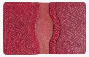 leather wallet interior made with football texture - leather