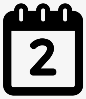 Day Two Calendar Vector - Day Two Calendar Icon