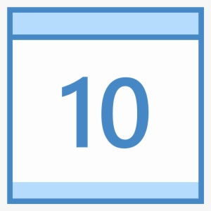 Calendar 10 Icon - Icon