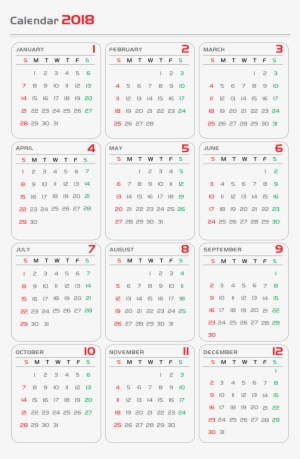 Two Thousand Vector Graphics,free Illustrations - 4 5 4 Calendar