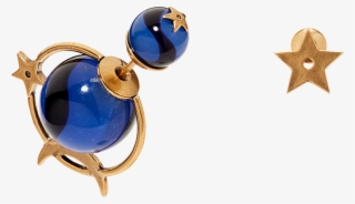Dior Tribales Astre Lunaire Bleue - Dior Dior Tribales Earrings Women's