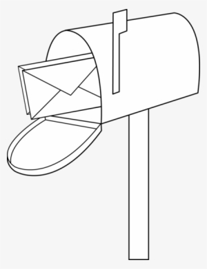 Mailbox Mail Mail Clipart Free Clipart Images 2 Image - Mailbox Coloring Page