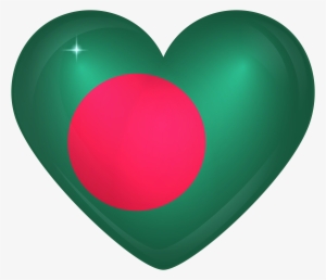 Bangladesh Flag Heart Png