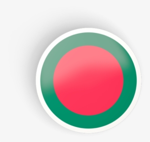 Illustration Of Flag Of Bangladesh - Bangladesh Flag Icon Png