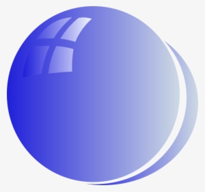 Lite Blue Bubble Circle Clip Art - Clip Art