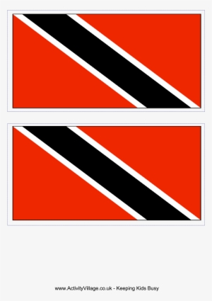 Trinidad And Tobago Flag Main Image - Flag Of Trinidad And Tobago