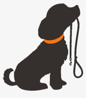 Dog Training Clipart - Dog Silhouette Transparent Background