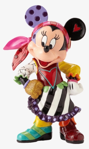 Minnie Mouse Pirate Figurine Available At Karin's Florist - Enesco, Disney By Britto - Minnie Mouse Pirate Figurine