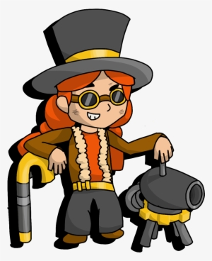 Jessie Skin Steampunk Brawl Stars Skin Shelly Transparent Png 2000x1500 Free Download On Nicepng - personagens brawl stars shelly png