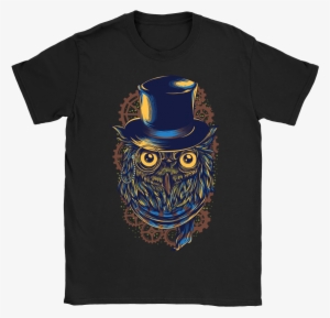 Steampunk Owl Tops - Slayer Tshirt Eagle