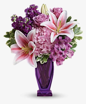 Blushing Violet - Flowers - Blushing Violet Bouquet - Regular