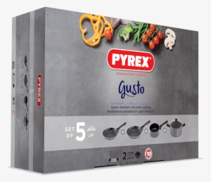 Pyrex Gusto Set Mix 5pcs Gift Box - Box