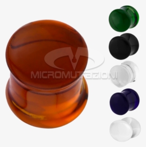 Pyrex Double Flared Eyelets Ear - Glass