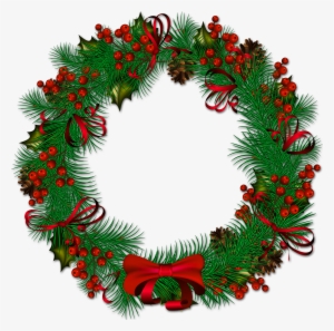 Fullsize Of Christmas Wreath Png Large Of Christmas