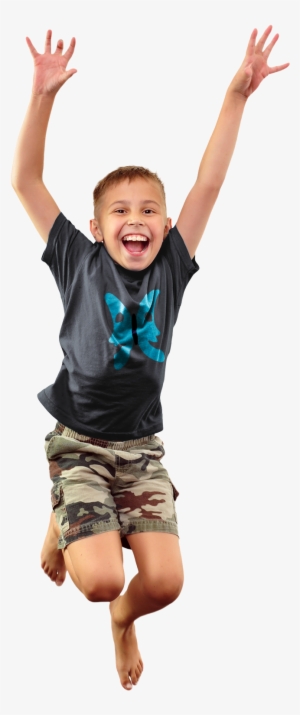 Children At Trampoline Park1 - Baby Jumping Png Transparent PNG