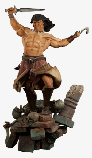00" Conan Premium Format™ Figure Conan The Barbarian - Conan: Premium Format Statue: Rage Of The Undying