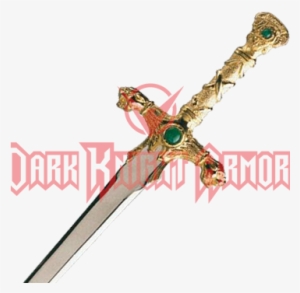 Miniature Gold Sword Of Conan The Barbarian By Marto - Sabre