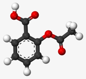 Aspirin 3d Balls “ - Structure And Iupac Name Of Salicylic Acid