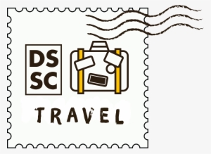 Dssc Travel Logo-color - Postage Stamp