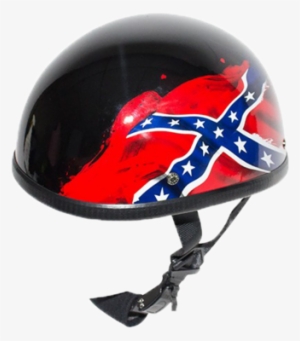 confederate flag novelty motorcycle helmet - rebel flag