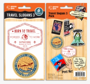 Travel Slogans 3, - Emblem