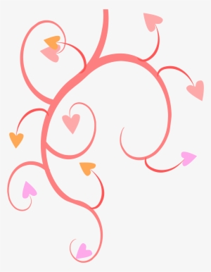 Growing Hearts Graphic Royalty Free - Hearts And Flowers Png