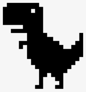 Chrome Dinosaur Png Transparent Library - Chrome Dino Png Transparent PNG -  400x400 - Free Download on NicePNG