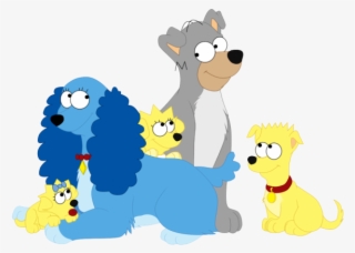 Bart, Family, And Homer Image - Marge Lady And The Tramp