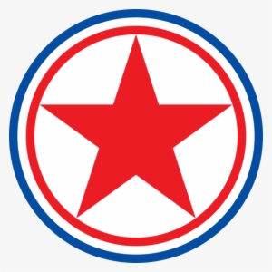 The North Korean Air Force Flag - North Korea Flag Star