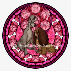 Lady And The Tramp Vector By Akili Amethyst On Deviantart - Kingdom Hearts 3 Lady And The Tramp
