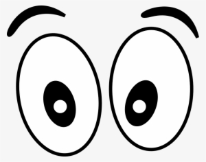 Cartoon Eyes - Eyes Black And White Clip Art