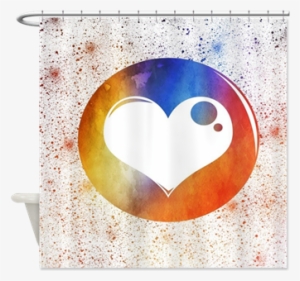 Watercolor Heart - Cafepress Watercolor Heart Design 1 Full/queen Duvet