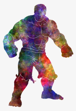 Click And Drag To Re-position The Image, If Desired - Hulk Watercolor