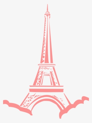 Pink Eiffel Tower Png