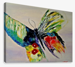 The Butterfly Canvas Print - Painting