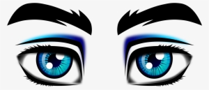 Boyaus Clipart Eyes Blue Female Eyes Png - Eye