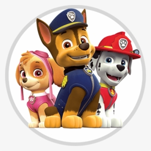 Paw Patrol Chase Marshall Rubble