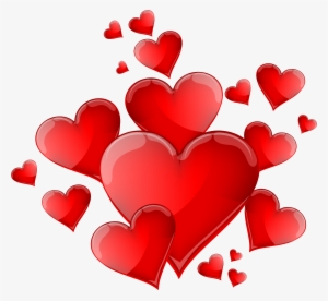 Hearts Decoration Png Clipart - Heart Png