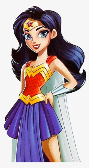 Wonder Woman Clipart Animated Transparent - Wonder Woman Dc Superhero Girl