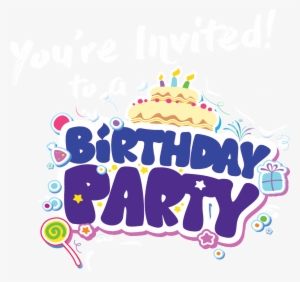 Birthday Party Png - Birthday Party Logo Png