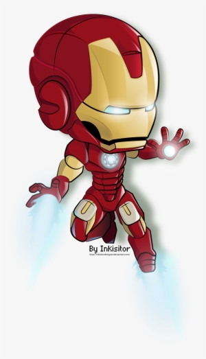 Clipart By Inkisitordesigner Deviantart Com On Ironman - Cartoon Iron Man Flying