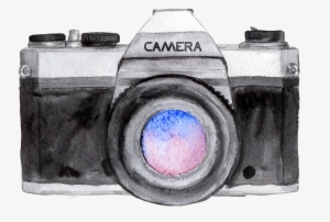 Camera Watercolor Painting Drawing Photographer Photography